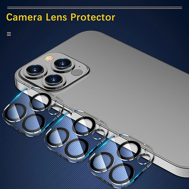 Lentille de caméra ultra léger verre trempé Film protecteur pour l'iPhone 13 Pro Max 13 Mini 12 PRO Max