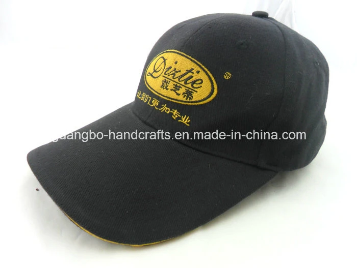 Hot Sale Fitted Red Design Promotion Sports Cap