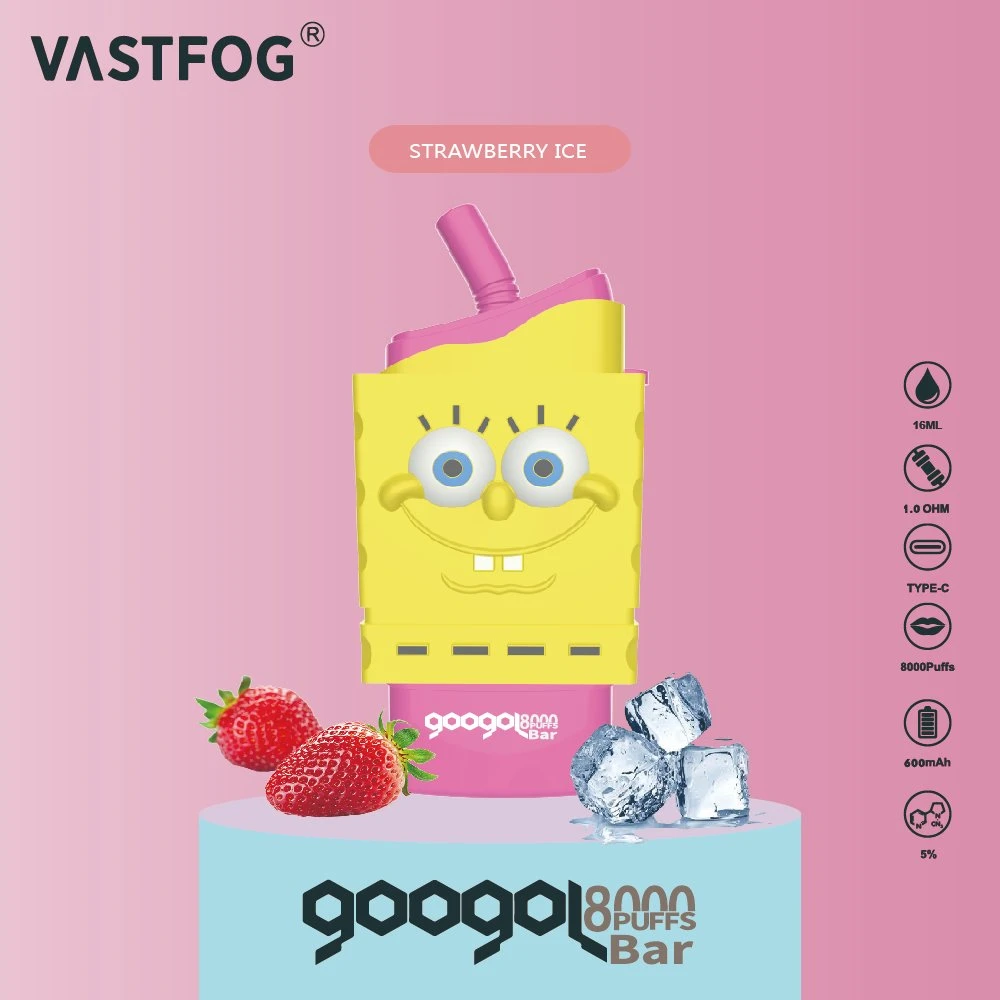 Googol Bar 8000 E-Cigarette Rechargeable Fruit Flavor Vaporizer Factory Price Wholesale Disposable Pod Kit Device Vape Pen Vapors 8000 Puff Bar Vape