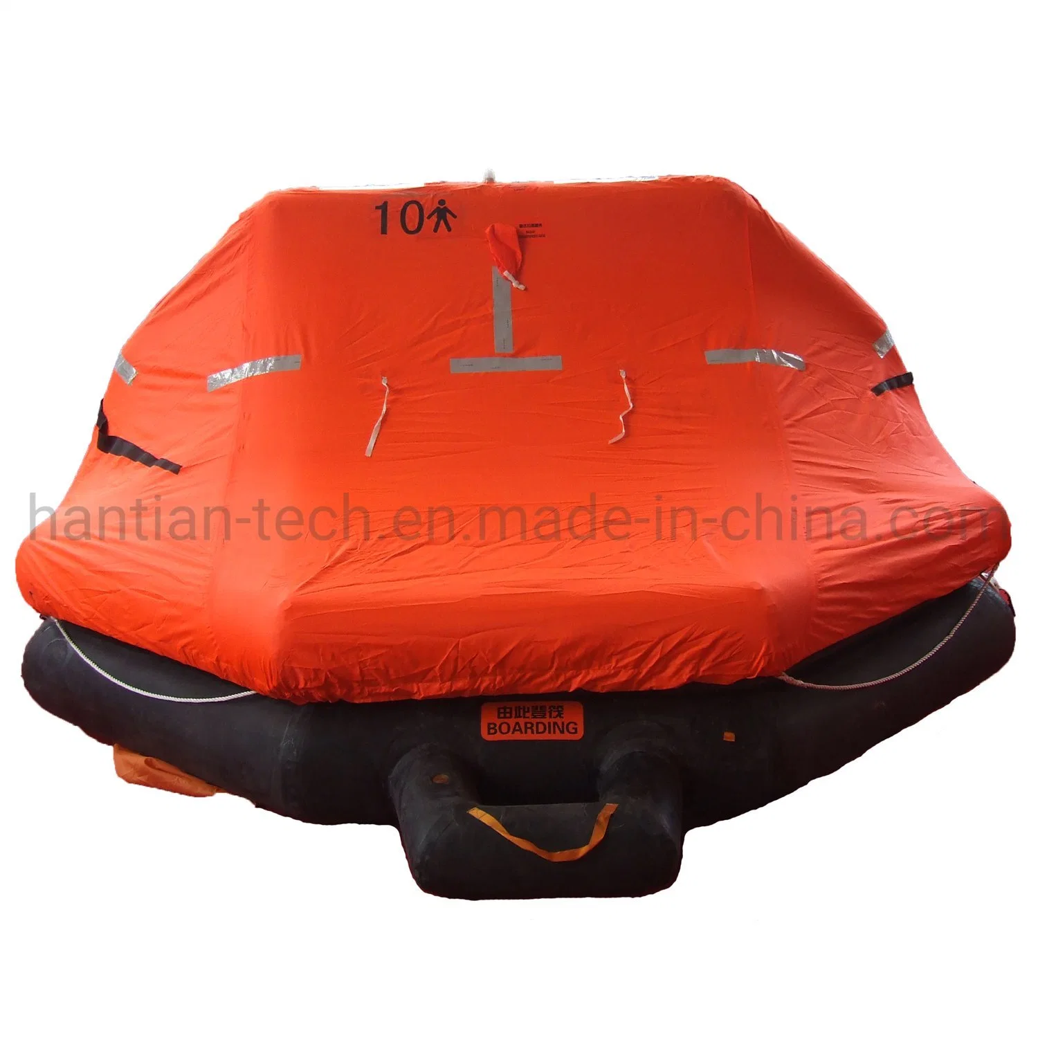 Marine Equipment 25p Capacity Throw Over Type Inflatable Liferaft for Lifesaving