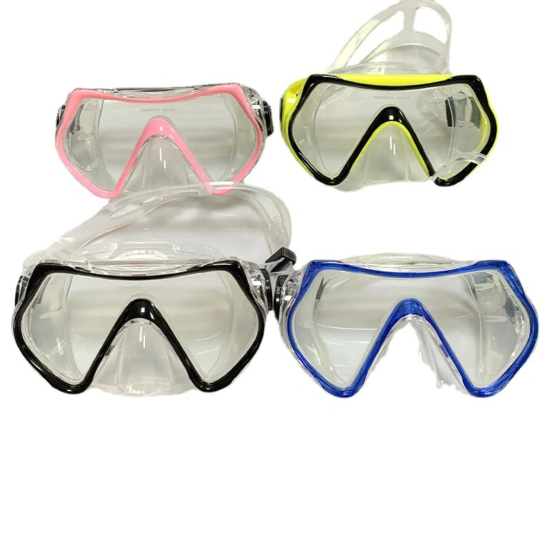 Electroplated Silicone Swimming Goggles Waterproof and Anti-Fog Goggles Can Be Used for Underwater Activities