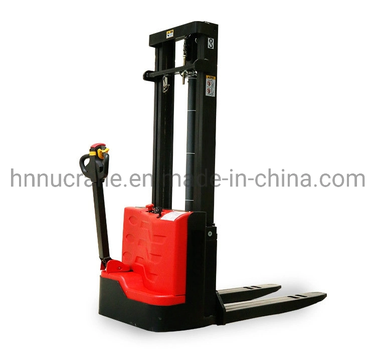 Double Pallets Stacker 32inch 0.8m Capacity Electric Pallet Truck Two Decker Pallet Jack