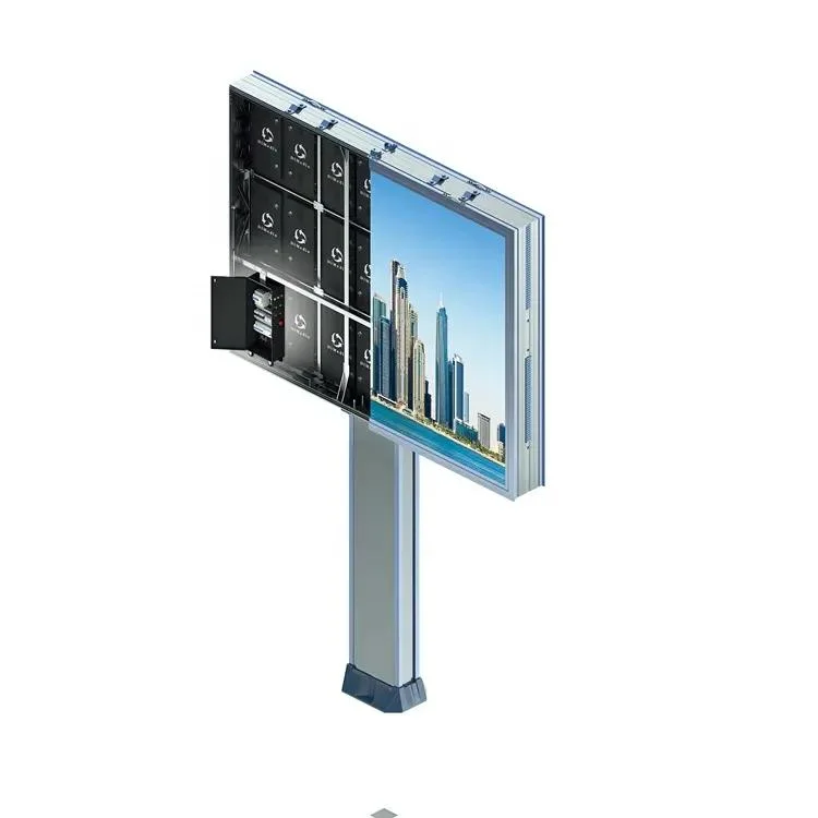 Full Color P2 P2.5 Waterproof IP65 Rental Single Column LED Display for Advertising