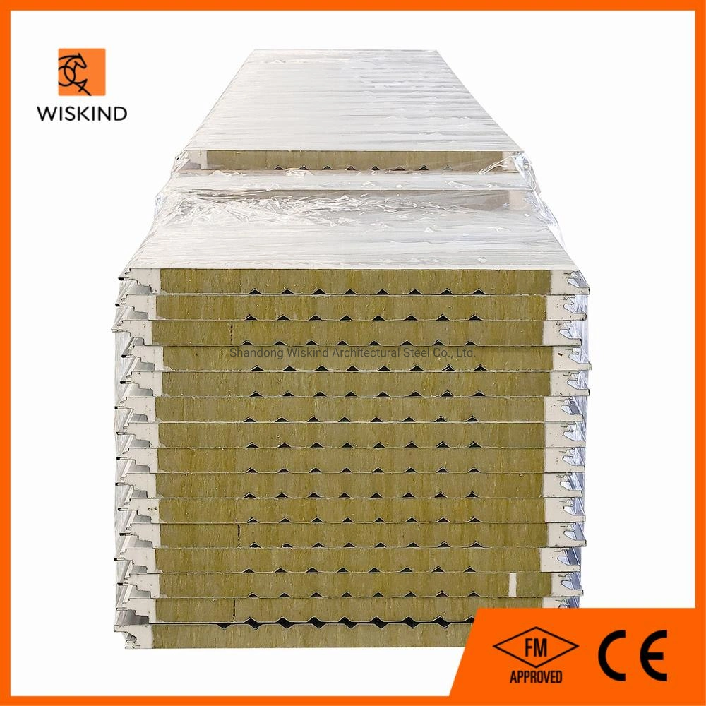 SGS Energy-Saving Metal Surface Sandwich Panel PU Core Mateial Wall Board with CE/FM Certificate