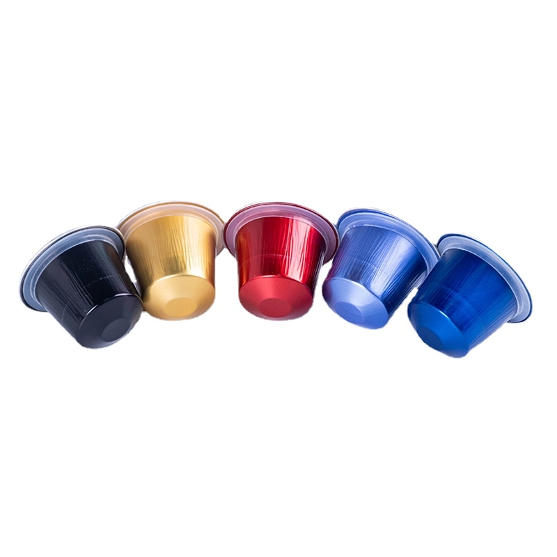 Aluminum Foil Coffee Capsules for Nespresso Wit Lid