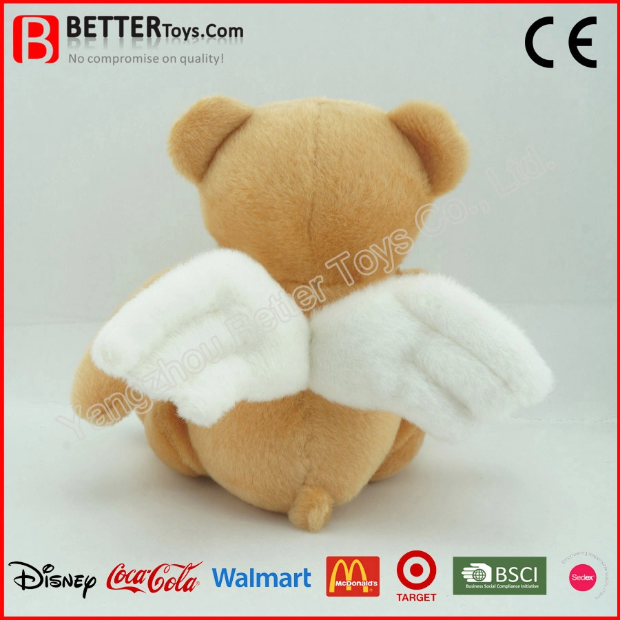 New Design Valentine Gift Stuffed Plush Angel Teddy Bear Kids Toy