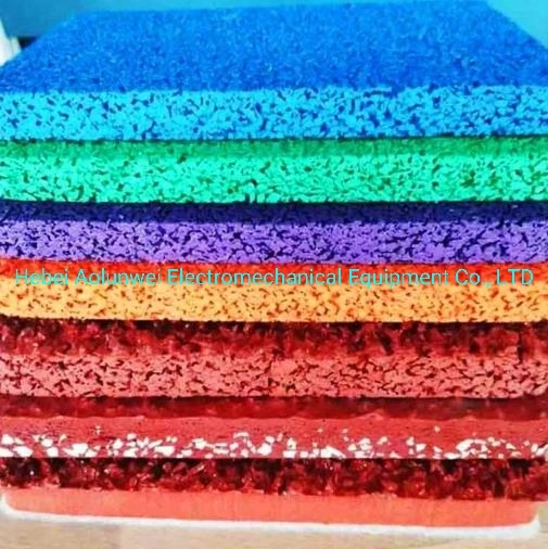 Listingwholesale borracha EPDM grânulos/Segurança reciclado granulado colorido a superfície de borracha