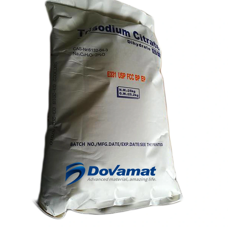 Natural Preservative 25kg Bag Trisodium Citrate Dihydrate (TSC) Anhydrous 30-100