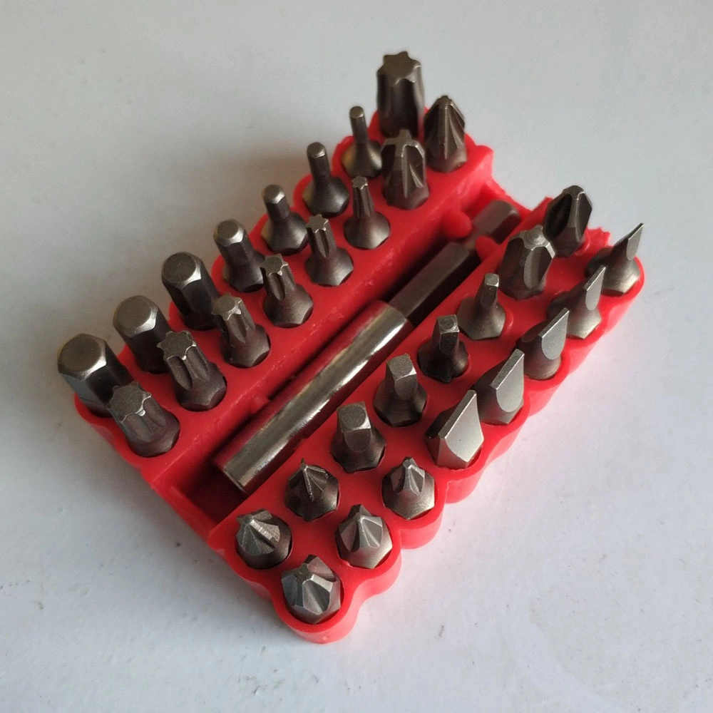 33 in One Screwdriver Tool Set Pieces of Solid Hollow Bit Combination Set Screwdriver Tool Hardware Tool Drill Repair Tools Cordless Screwdriver Hand Tool Set