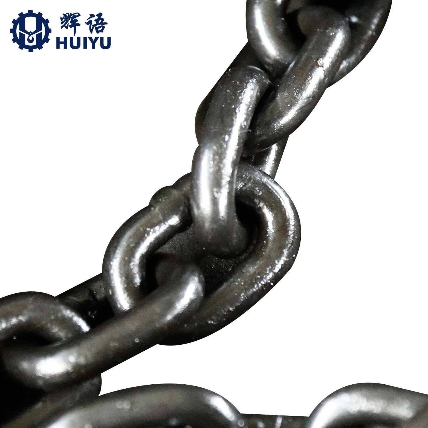 Lifting Chain G80 G43 Mining High Strength Welded Heavy Iron Round Lifting Link Black Mining Chain