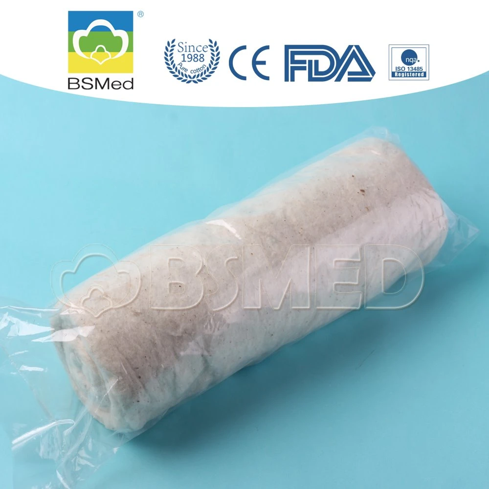 Absorbent Cotton Wool Roll for Medical Use Surgical Absorbent Dental Cotton Gauze Roll
