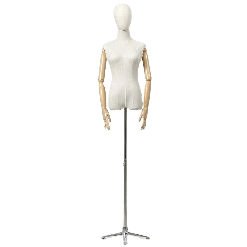 Fashioin Female Half Body Mannequin Outlet Dress Form for Draping Sewing