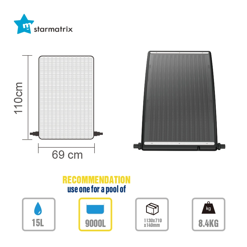 Starmatrix Curve 3900 Heizung Schwimmbad Solar Heizsystem Heizer Für 12L Kinderbecken