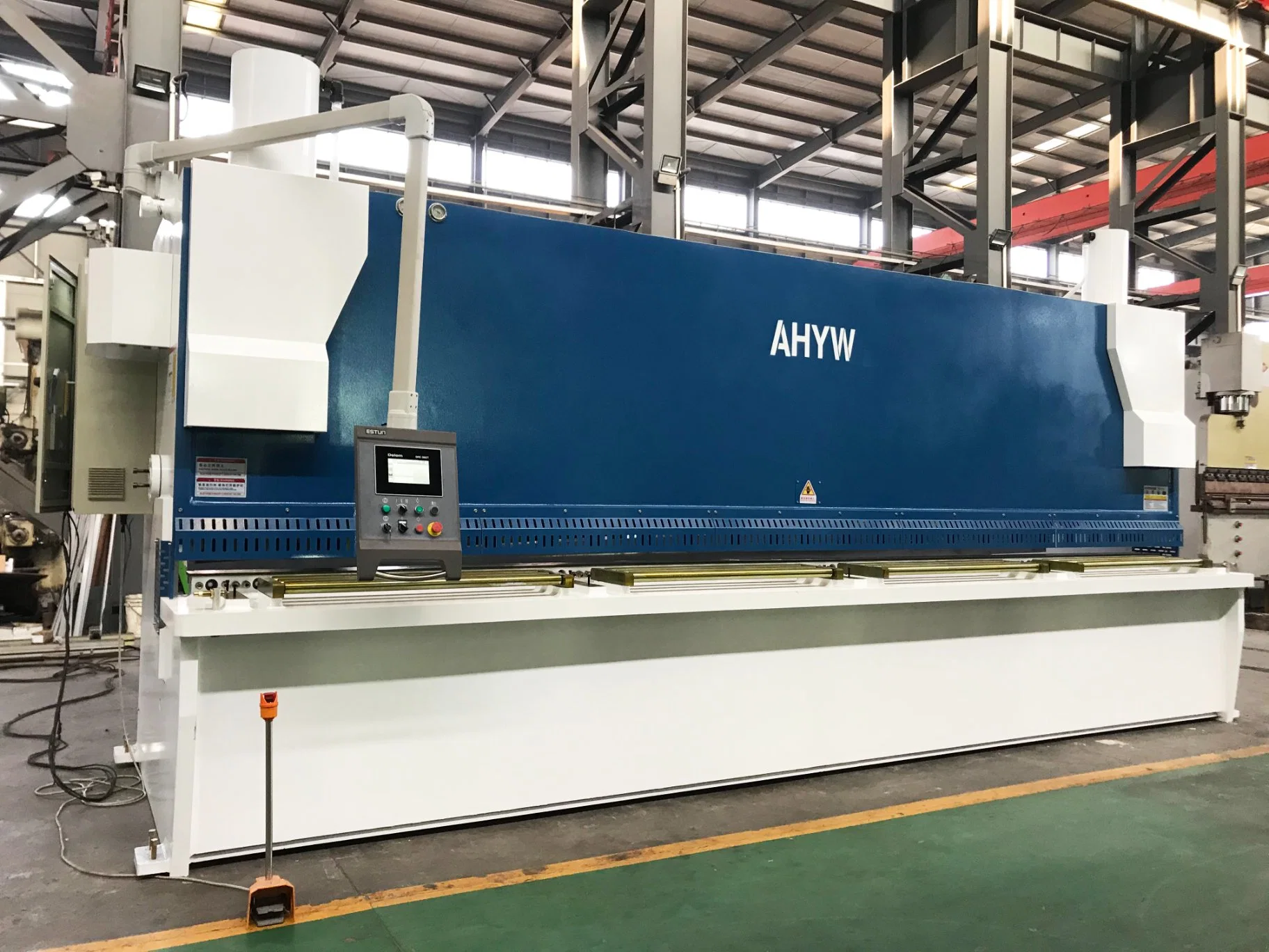 Ahyw Anhui Yawei CNC Hydraulic Guillotine Shearing Cutting Machine