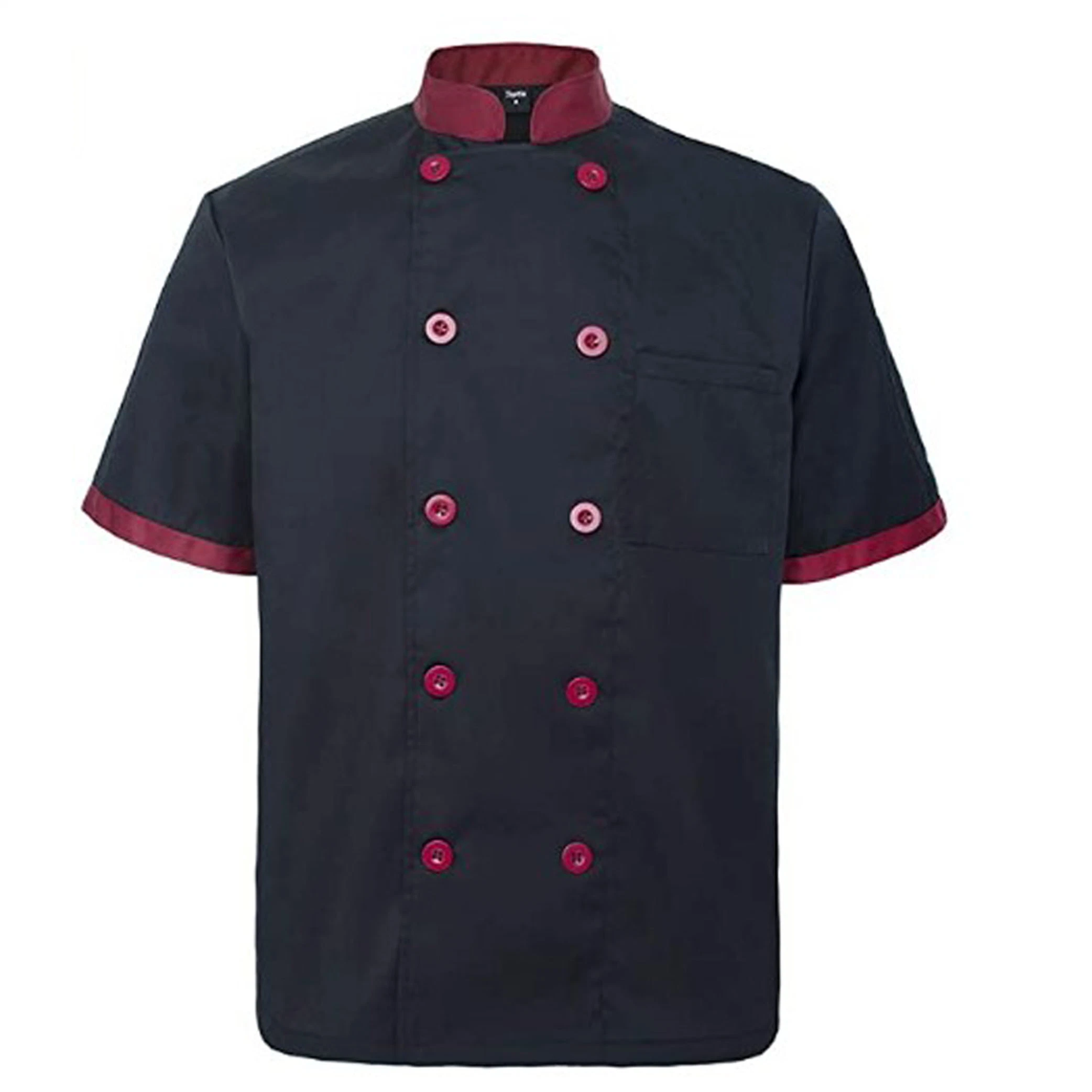 Custom Chef Uniform Hotel Kitchen Short Sleeve Uniform