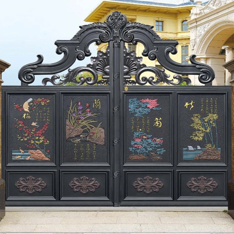 Electric Sliding Driveway Beautiful Residential Luxury Wrought Iron Gates