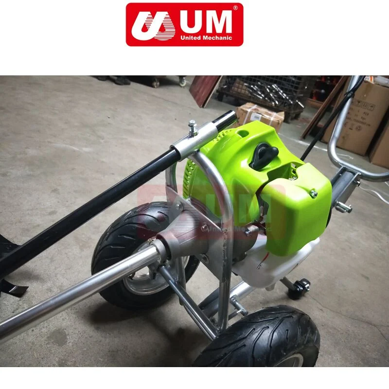 Um Hand Push Brush Cutter Multifunctional Machine 52cc Mini Power Weeder Mini Power Tiller