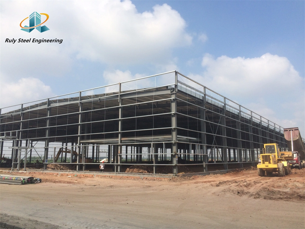 China Standard Large Prefabricated Steel Structure Building Steel Structure Warehouse Steel Structure Apartment/Hotel/Gymnasium