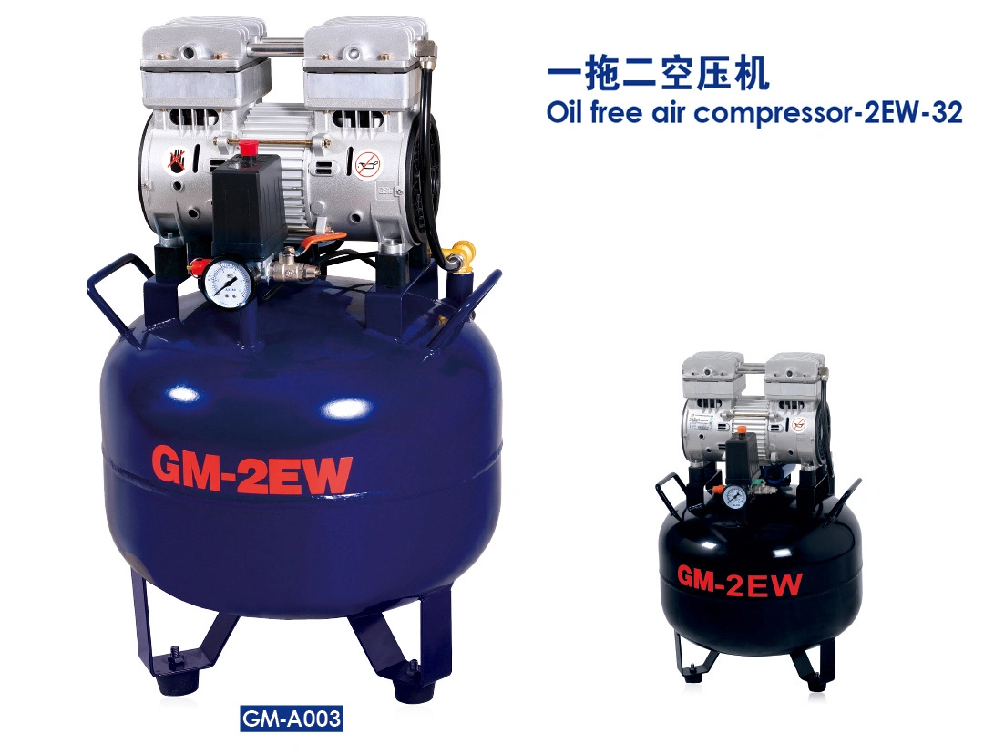 Oil Free Medical Air Compressor 545W for Dental Chair Unit