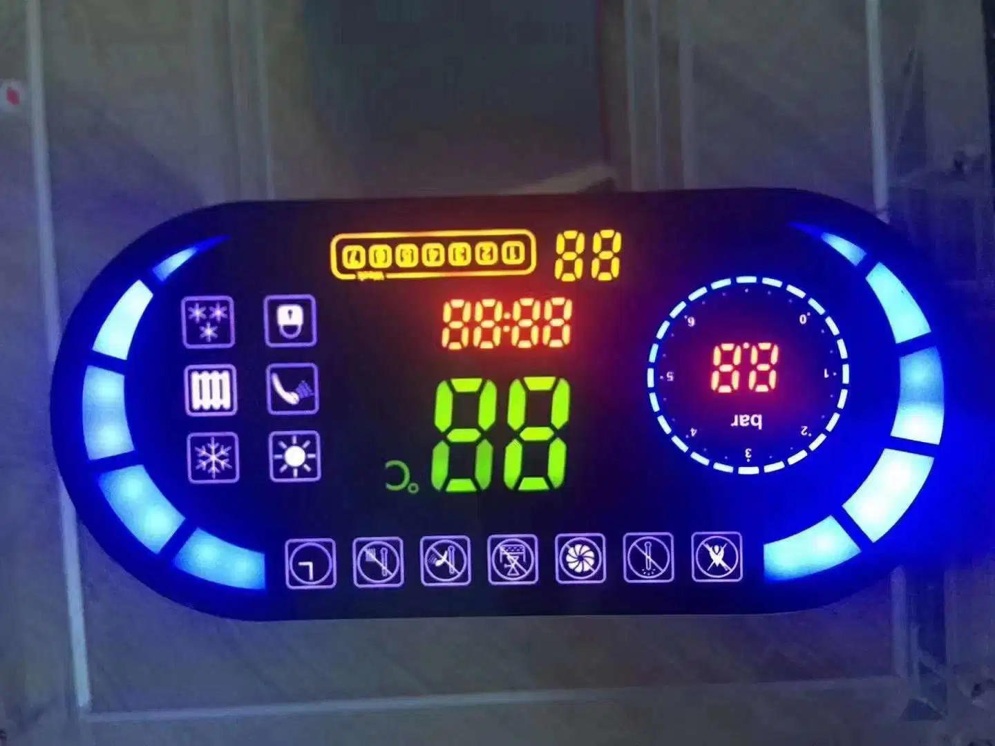 Multifunctional Customized 7 Segment LED Display with Driver IC for Electronic Appliance