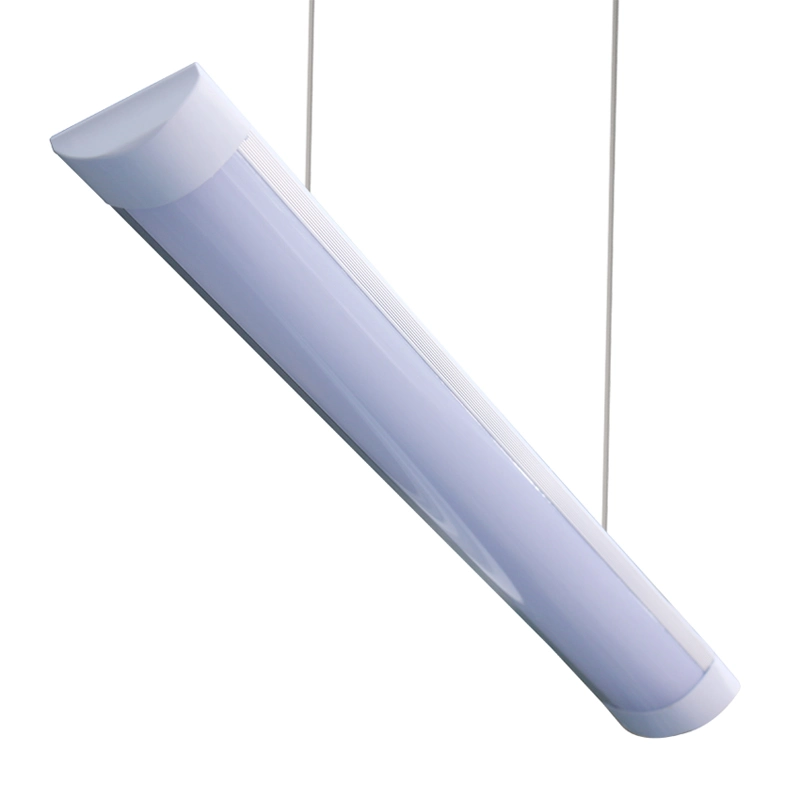 Caixa de alumínio de 0,6 m tubo Batten LED com tampa de PC LED Lâmpada de purificação luz linear