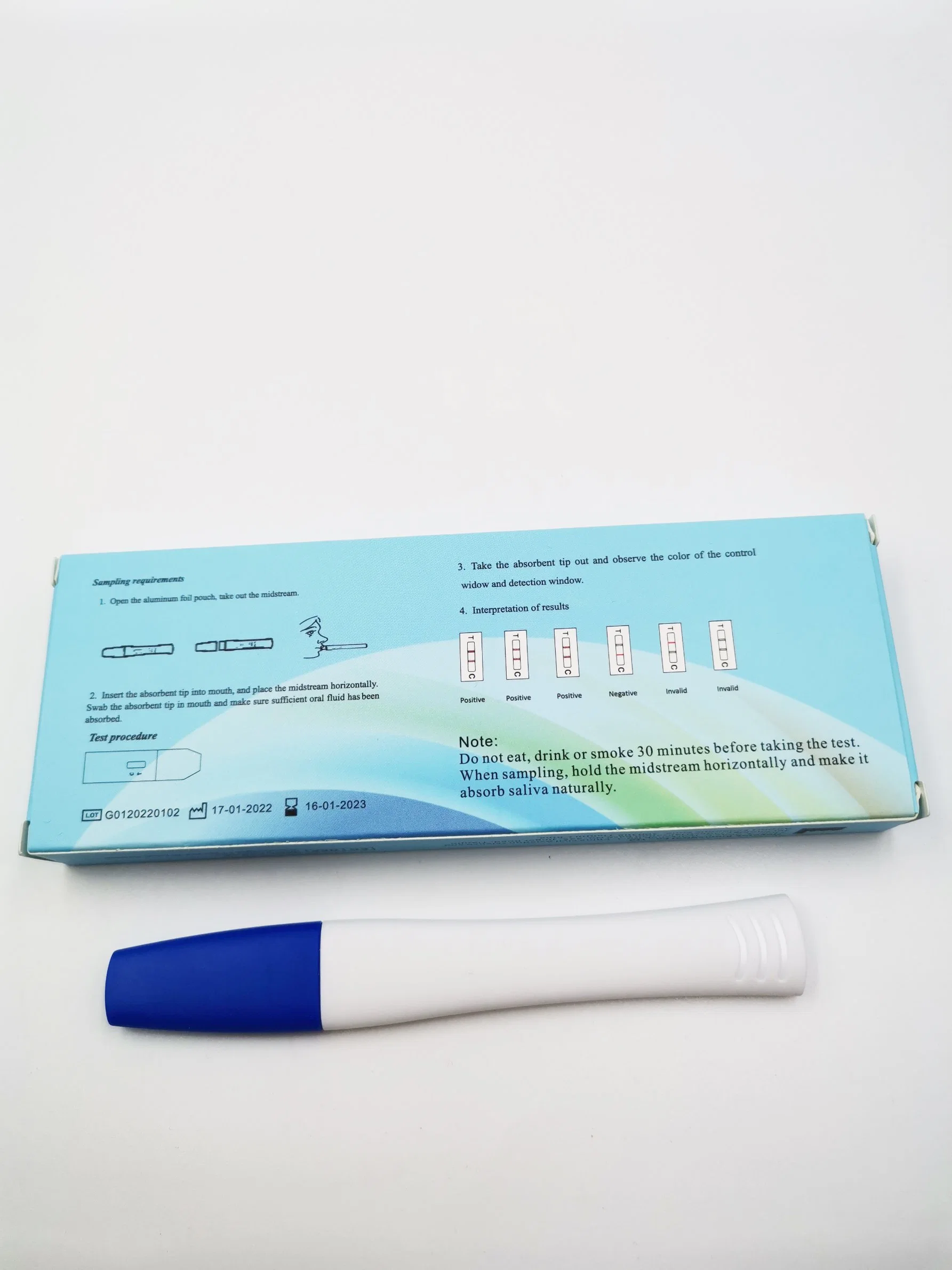 CE Approve Antibody Rapid Test Kit Colloidal Gold Method Rapid Diagnostic Test