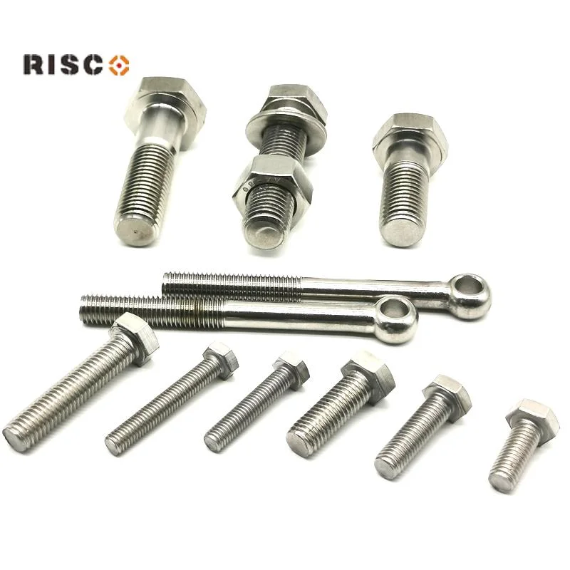 Stainless/Duplex Steel Fastener S31803/32750/32760/304/316 Customed Manufacturer Eye/Stud/Hex/Carriage/Allen/Hex Socket Head Cap/Anchor Bolt