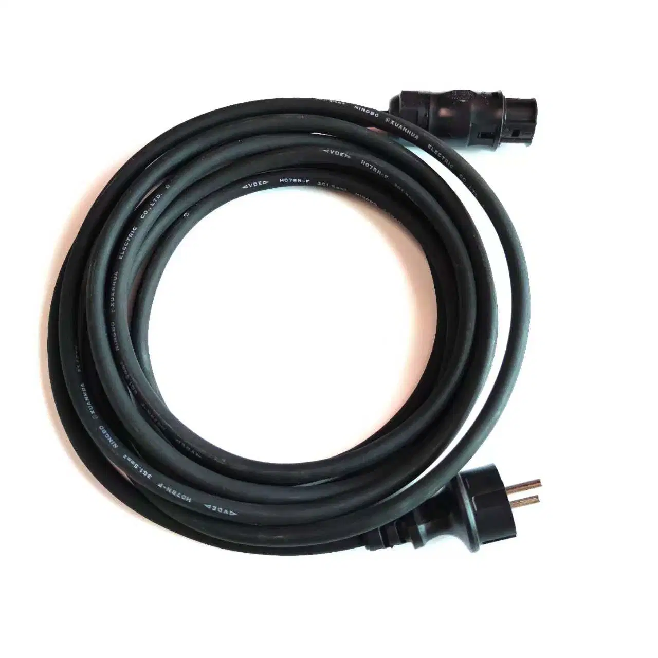 3G1,5 mm2 Wasserdicht IP68 Bc01 Buchse 3m Kabel zu IP44 Schuko Stecker Aus Gummidraht