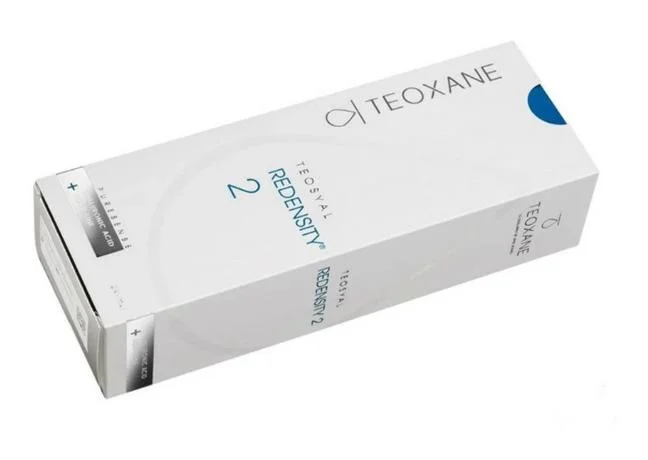 Inyección de rellenos dérmicos Teosyal Redensity 2 Teoxane oscuro en los círculos de ojo Puresense (2X1ml) Teoxane Quitar bolsas de los ojos Ojeras de relleno dérmico