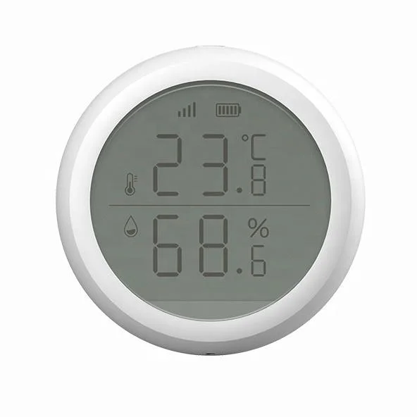 Tuya Hogar Inteligente Termómetro higrómetro LCD digital de interior la temperatura y humedad Zigbee Sensor