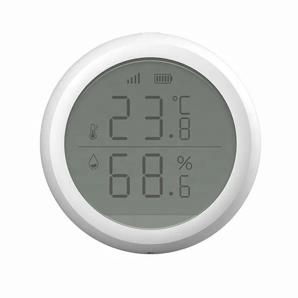 Tuya Smart Home Indoor LCD Digitaler Hygrometer Thermometer Zigbee Temperatur Und Feuchtigkeitssensor