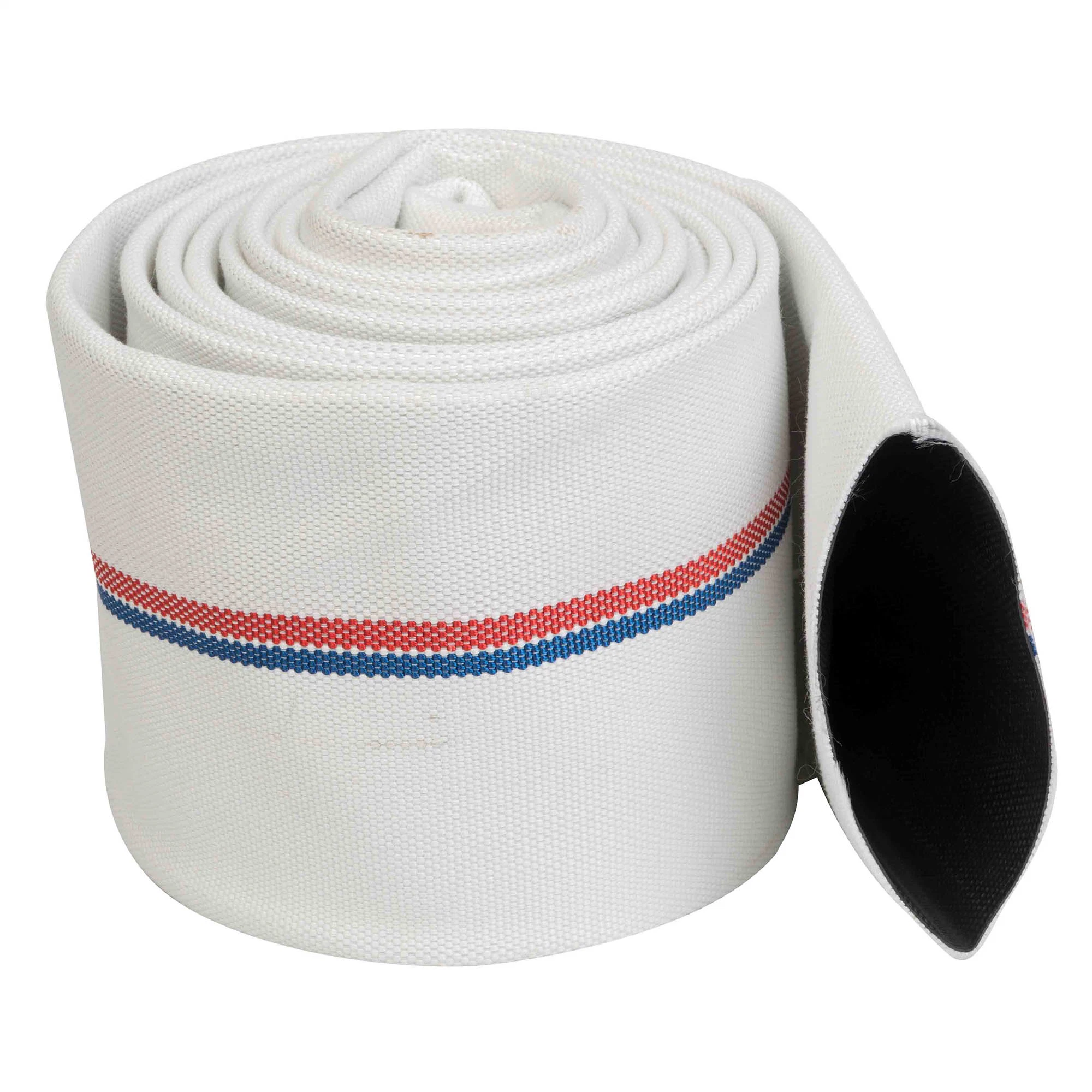 1.5 Inch Synthetic Rubber Lining Canvas Fire Hose Pipe