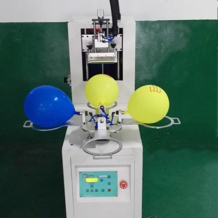 Globo de fábrica de Quanzhou pantalla giratoria de soplado automática máquina de impresión la impresión de logotipo de Globo de la impresión automática máquina de impresión de pantalla