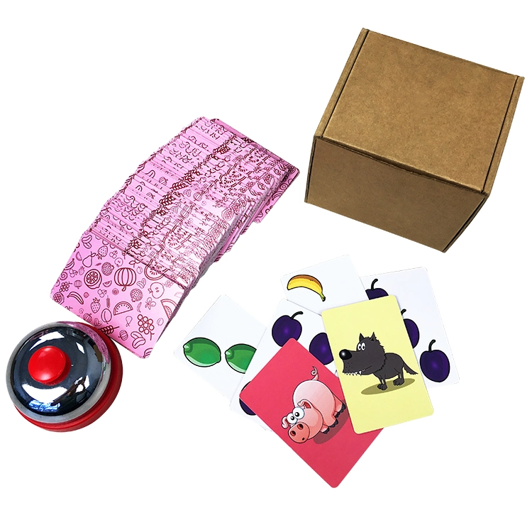 Fábrica OEM Precio barato 2X3 Pulgadas memoria niños Naipes cartas juego de 1,5 mm de espesor con cajas de cartón
