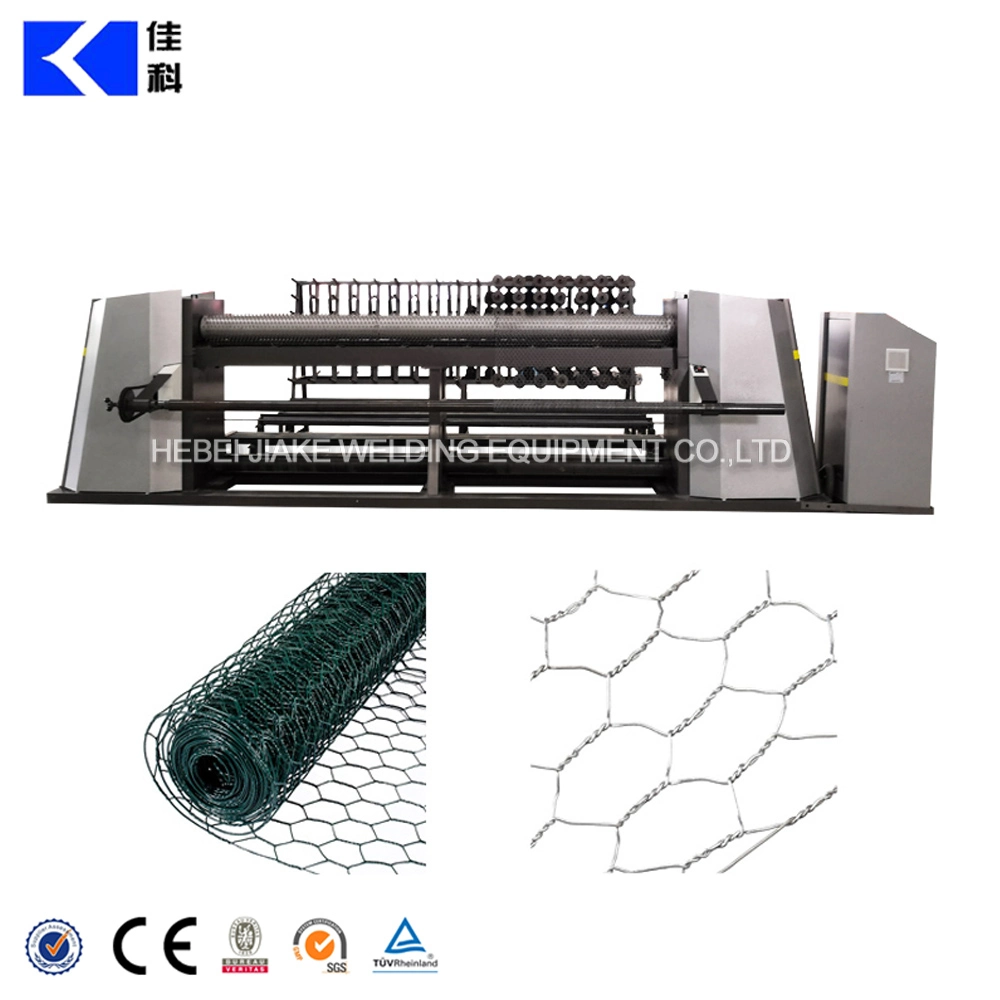 Offres mensuelles Machine automatique complète de grillage hexagonal pour la maille de cage à poules