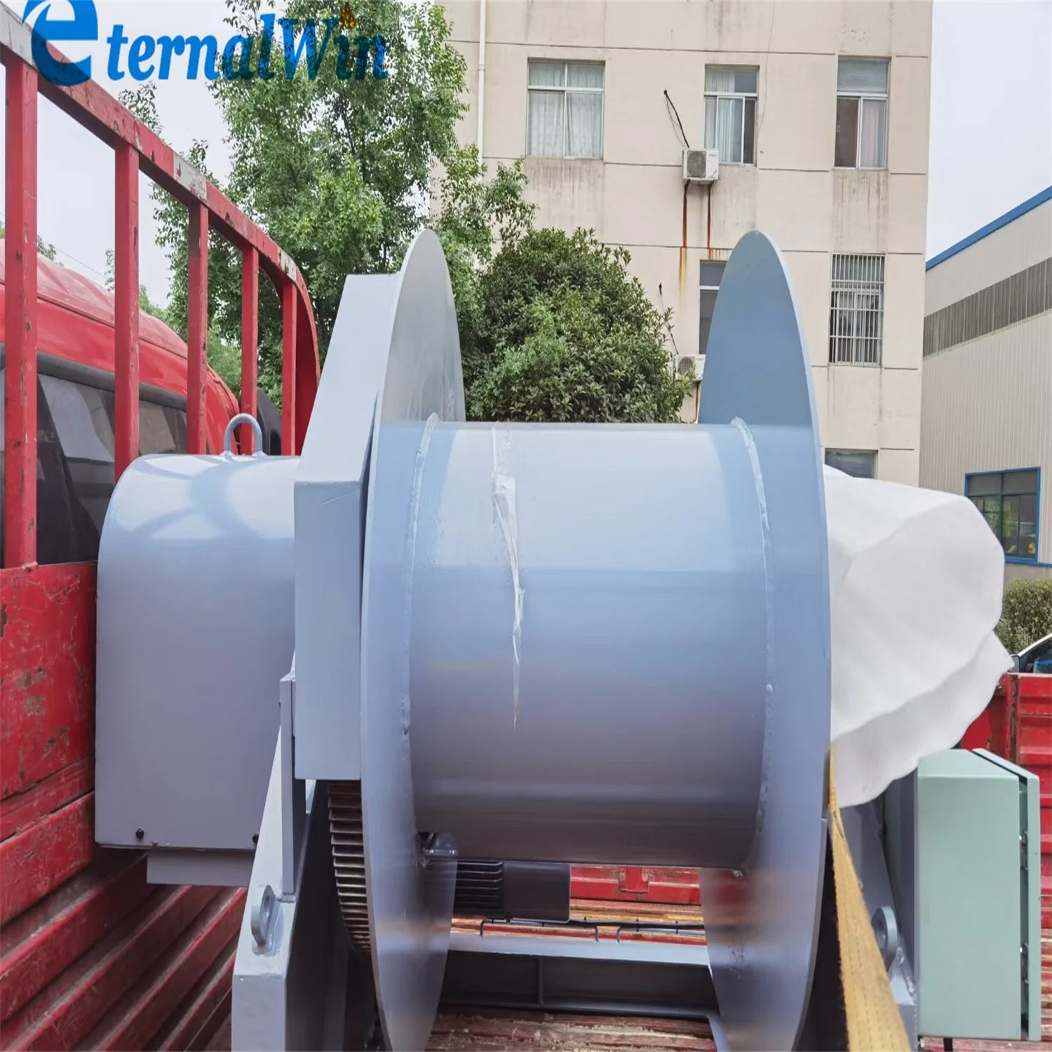 10ton SGS Marine Vertical Type Electric Capstan Winch Windlass with Class Certificate Approved