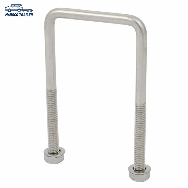 Square Head U Bolt in Stainless Steel-51X110mm