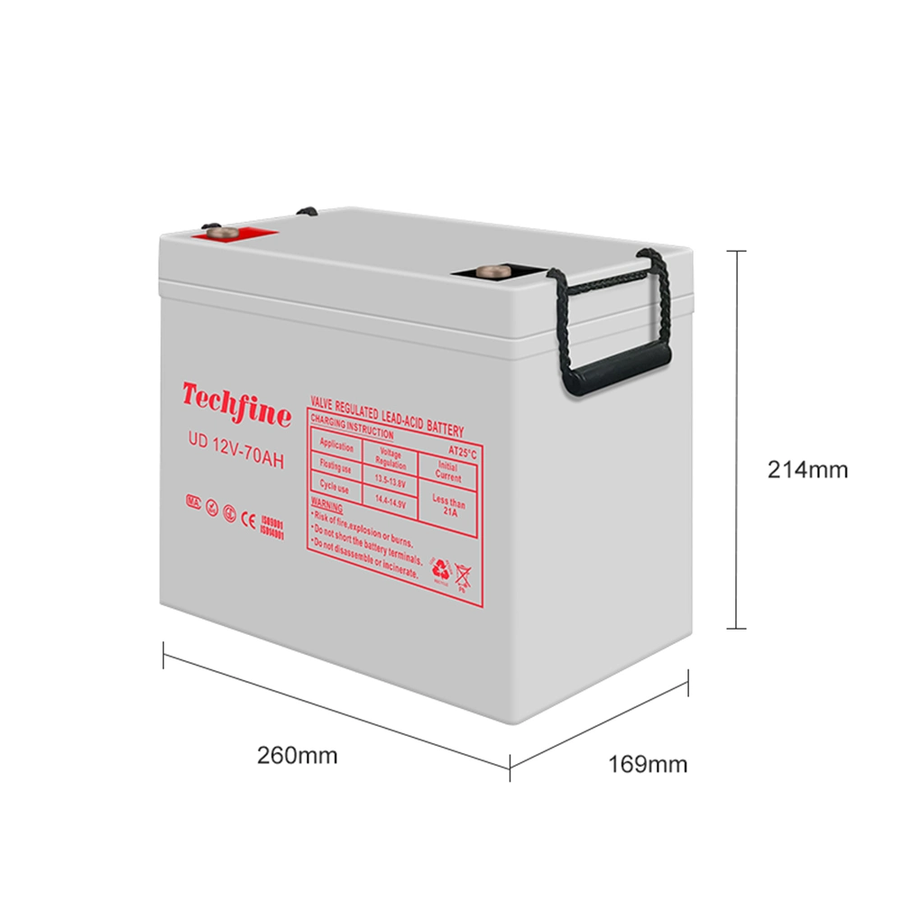 Techfine China Made Self Discharge Lead Acid Battery Charger for Power Systems