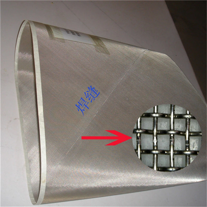 Diagonal Seam Endless Stainless Steel Wire Mesh Paper Making Clothing