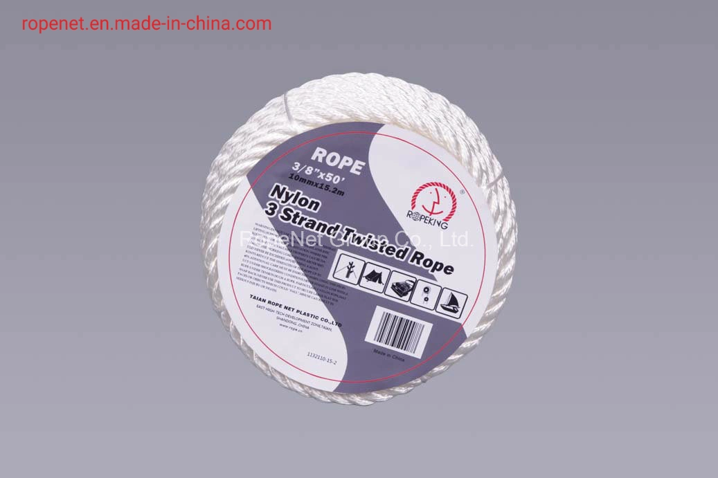 Nylon Anchor Line Marine Mooring Rope with Thimble