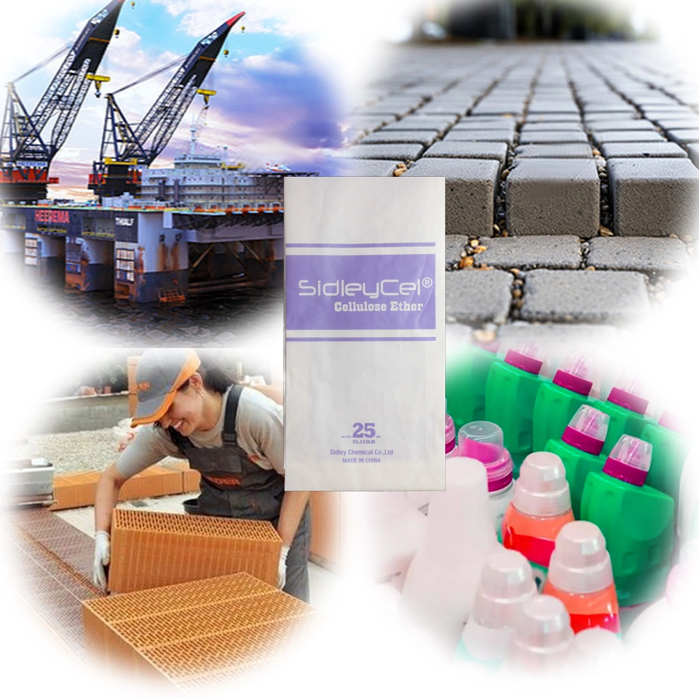 Sidley Paint/Oil Drilling/Detergent Cosmetic HEC Hydroxyethyl Cellulose