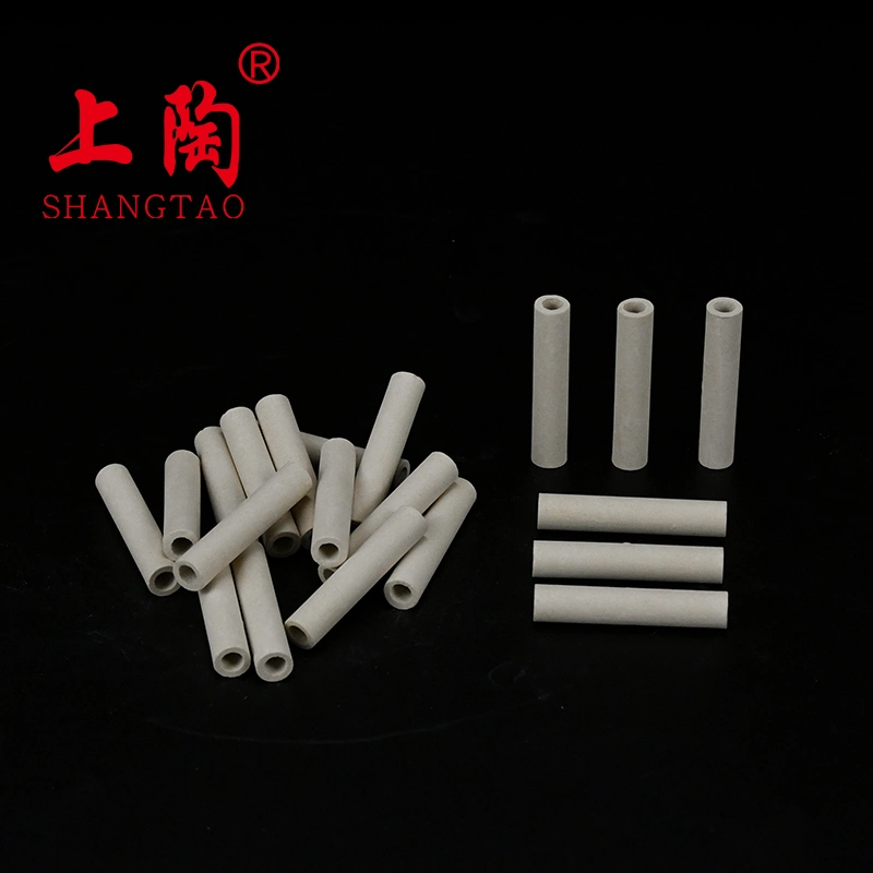 Refractory Field MGO Magnesia Ceramic Pipe Rods Tubes