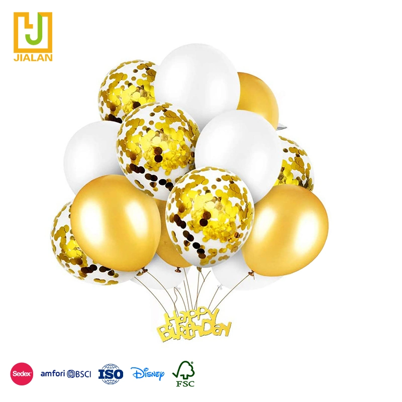 Wholesale Suppliers 100PCS Latex Helium Balon Chrome Metal Party Balloons Ecuador Balloon