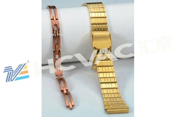 Hcvac Imitation Jewelry Watchband Gold Black PVD Vacuum Deposition Coating Machine