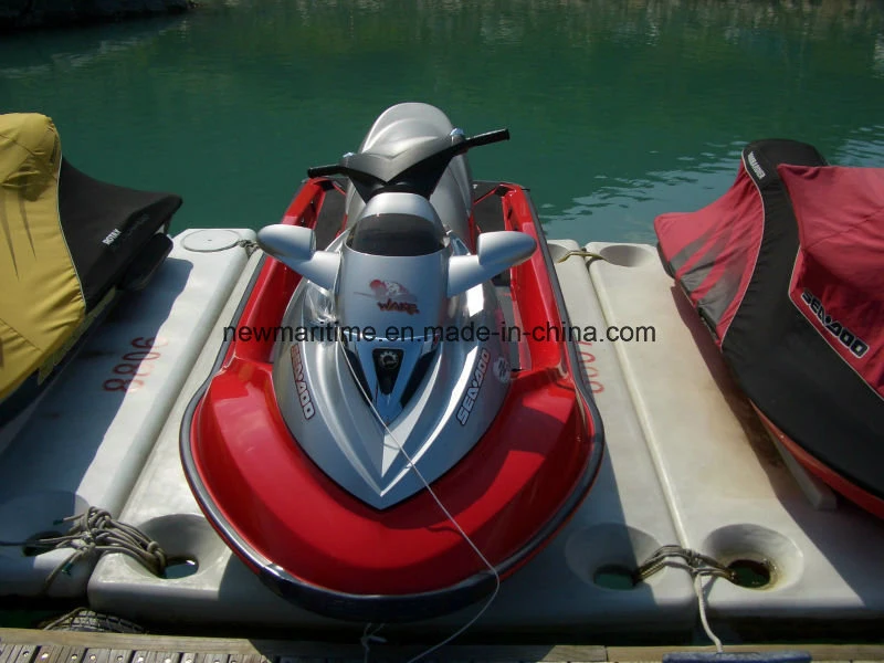 Remplis de mousse / quai flottant de bateaux à moteur utilisé pour soulever le Jet Ski