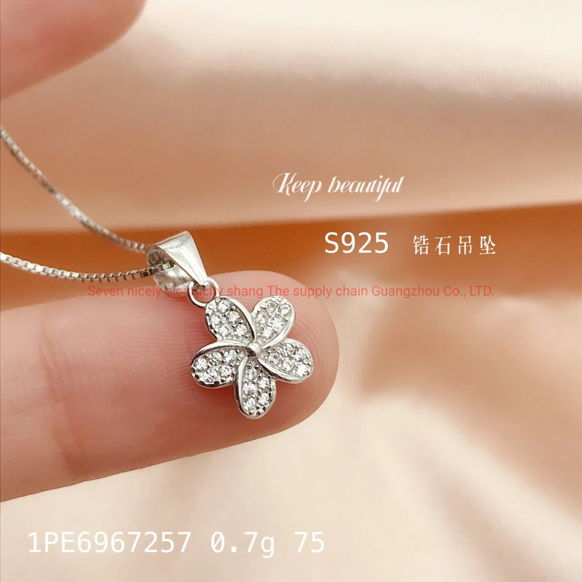 925 Streling Silver Wholesale/Supplier Jewellery Beatiful Bestselling Pendant New Arrival Top Quality Women Accessories Custom Jewelry Delicate Pendant