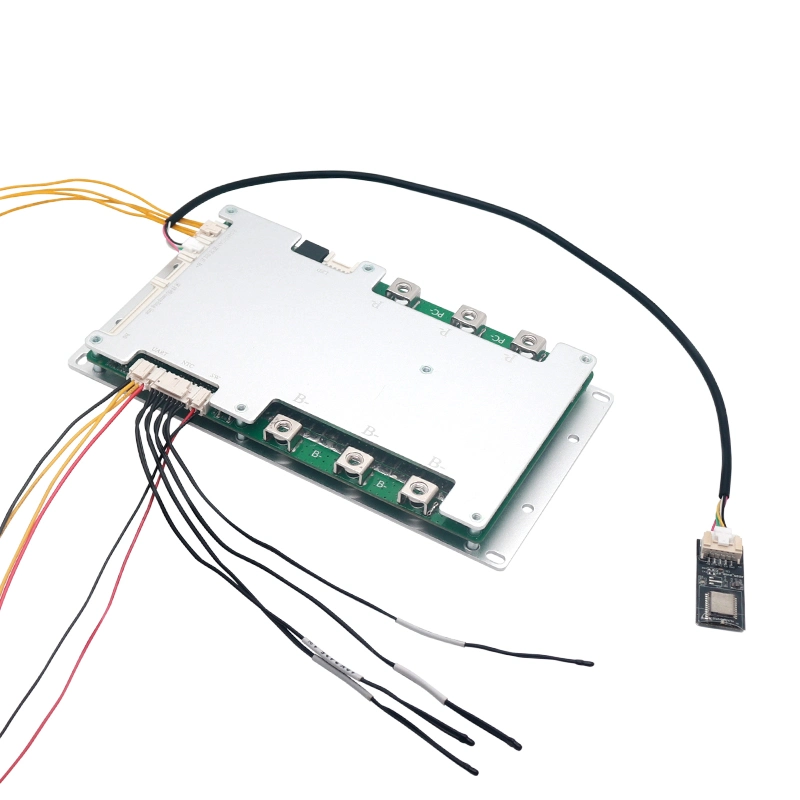 Sistema de gestión inteligente de la batería TDT BMS 3,2V LiFePO4 20s 60V 110a BMS para batería de ion litio con comunicación completa Bt RS485 CAN UART Buzzer 4 NTC