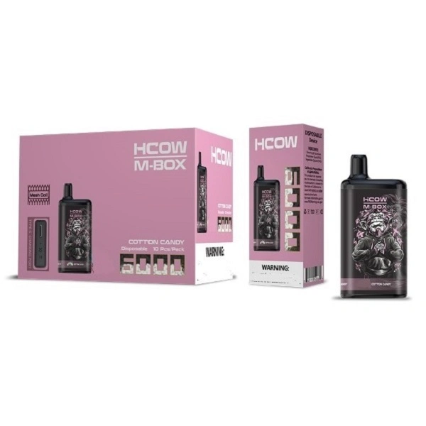 Fabricado en China Hcow M Box 6000 inhalaciones de Vape desechables