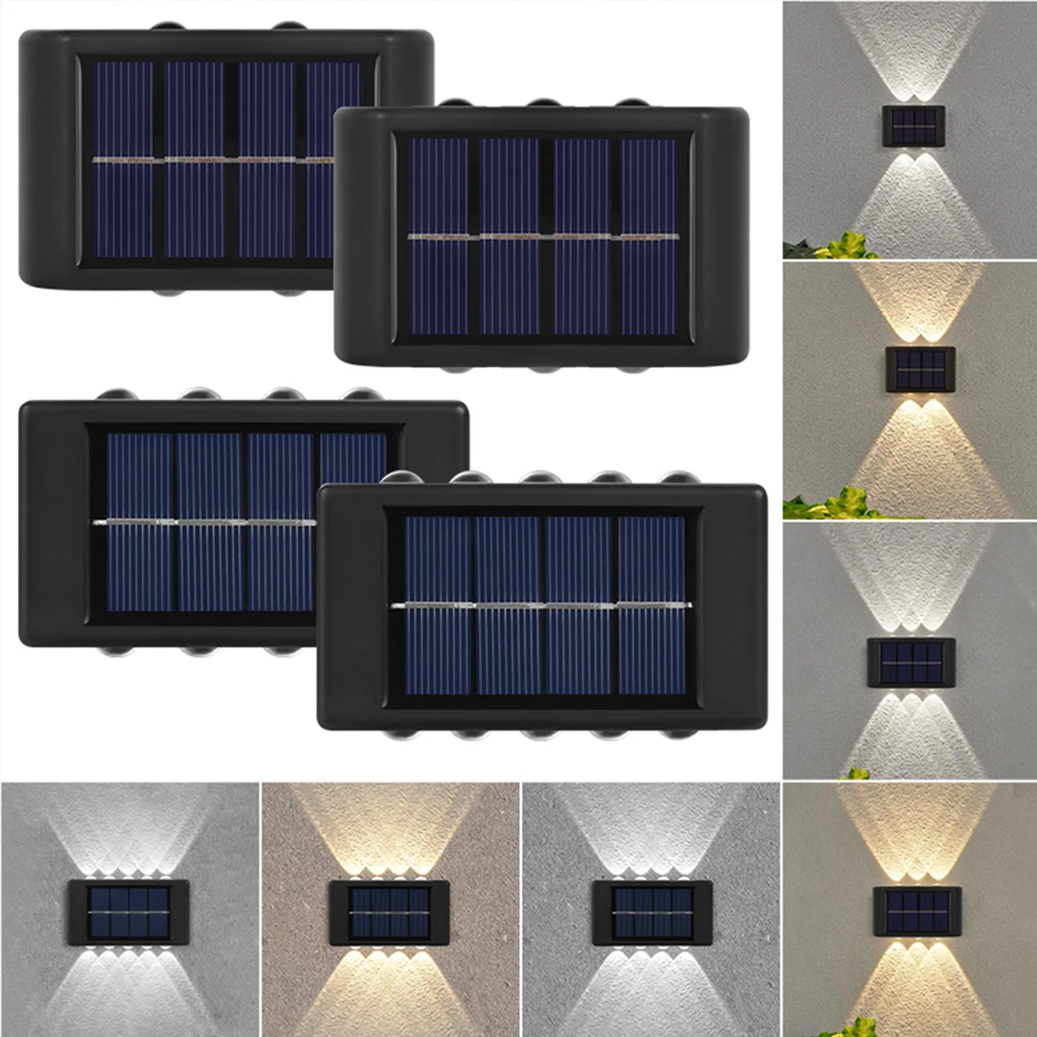 Linterna Solar Linterna&amp; bombillas LED de control remoto con USB cargador de pared de luz solar