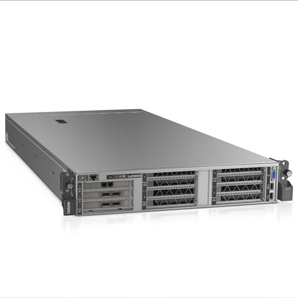 Enterprise Thinksystem SR670 Ai 2U de rack de servidores host de la GPU de aprendizaje en profundidad la copia de seguridad de virtualización del almacenamiento